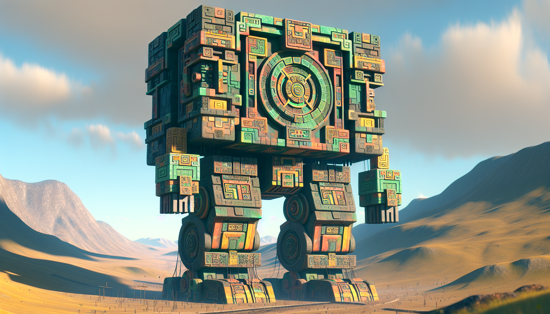 aztek robot colossus 