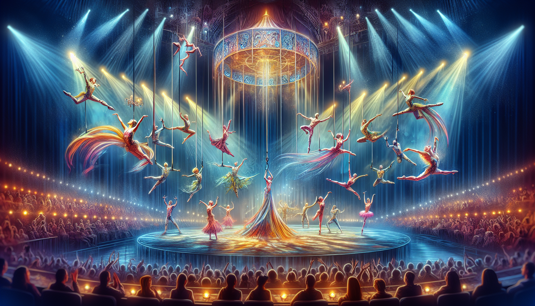 Cirque du solei live presentation